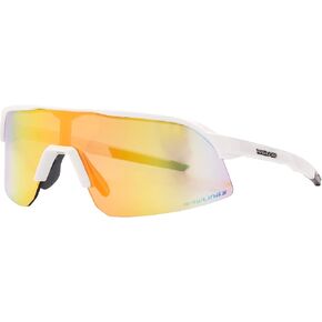 Rawlings Men's Rise Shield Sunglasses, Shiny White, 142 mm in Saudi Arabia