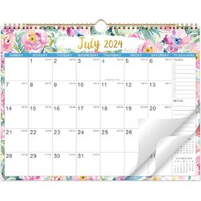 2025-2026 Wall Calendar - July 2025 - December 2026, Wall Calendar 2025-2026, 14.7" x 11.5", 18 Months 2025 Calendar, Spiral Bound, Thick Paper