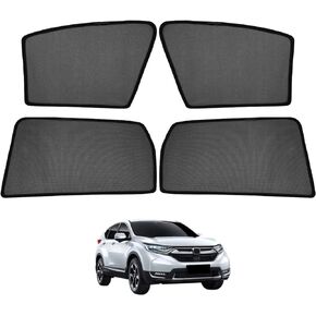مظلات نافذة جانبية للسيارة من Cartist لسيارة Honda CR-V CRV 2017-2021 2022 ظل شمسي للسيارة مغناطيس شبكي واقي من وهج الشمس وحماية من الأشعة فوق البنفسجية 4 قطع in Saudi Arabia