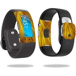 MightySkins Skin Compatible with Microsoft Band 2 Cover Skins Sticker Watch Golden Locks