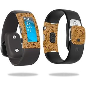MightySkins Skin Compatible with Microsoft Band 2 Cover Skins Sticker Watch Cork