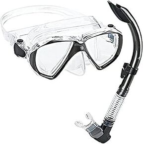 Phantom Aquatics Velocity Scuba Snorkeling Mask Snorkel Set