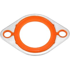 X AUTOHAUX Aluminum Silicone Thermostat Water Neck Thermostat Housing Gasket Seal Replacement for Chevy SBC BBC 265 283 305 327 350 383 396 400 427 454 472 500