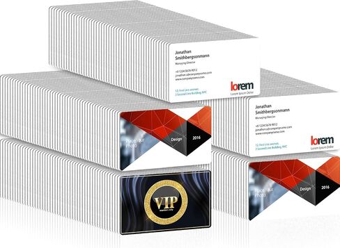 Pelopy Metal Business Cards 3.4" x 2.1" Metal Cards 0.2 mm Thickness Blank Laser Engraving Blanks DIY Sublimation Cards Office Name Cards for House Customer Gift, Silver(300 Pcs) in Saudi Arabia