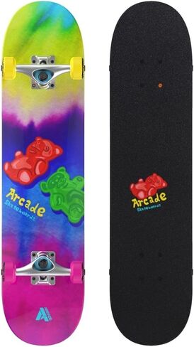 لوح تزلج أركيد للأطفال من عمر 8 إلى 12 - 31 بوصة للمبتدئين، ألواح تزلج للمراهقين، ألواح تزلج للبالغين - ألواح تزلج للأطفال المبتدئين - ألواح تزلج للفتيات والفتيان in Kuwait