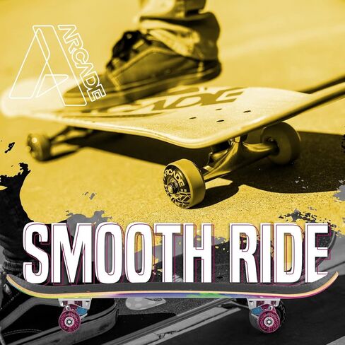 لوح تزلج أركيد للأطفال من عمر 8 إلى 12 - 31 بوصة للمبتدئين، ألواح تزلج للمراهقين، ألواح تزلج للبالغين - ألواح تزلج للأطفال المبتدئين - ألواح تزلج للفتيات والفتيان in Kuwait