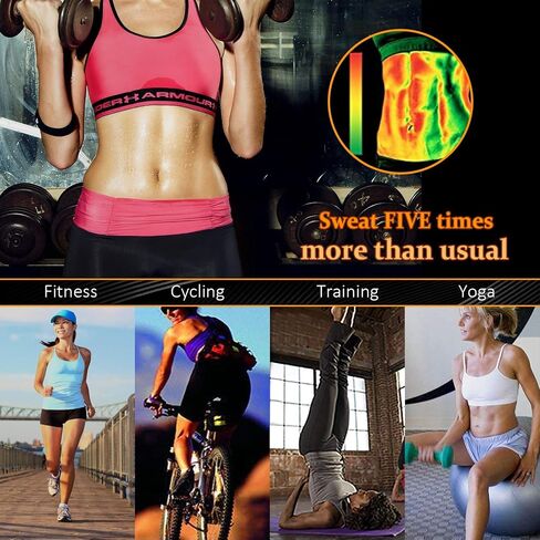 Women Neoprene Sauna Vest Sweat Suit Waist Trainer Corset Body Shaper Zipper Sleeveless Workout Tank Top Shapewear Hot in Kuwait