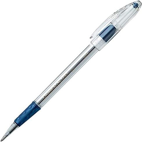 Pentel RSVP medium point pens - ballpoint - 1.0mm - 12 Pack Of 6 Blue And 6 Black Ink Pens in Saudi Arabia