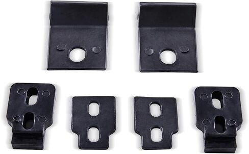JL Hood Latches for J eep Wrangler Locking Hood Latch Kit Compatible with 2018 2019 2020 2021 2022 2023 J eep Wrangler JL J eep Gladiator Eliminate Hood Flutter Base in Kuwait