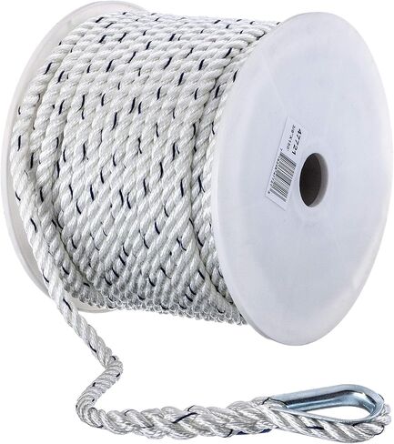 Seachoice Boat Anchor Line Rope, 3-Strand Twisted in Saudi Arabia