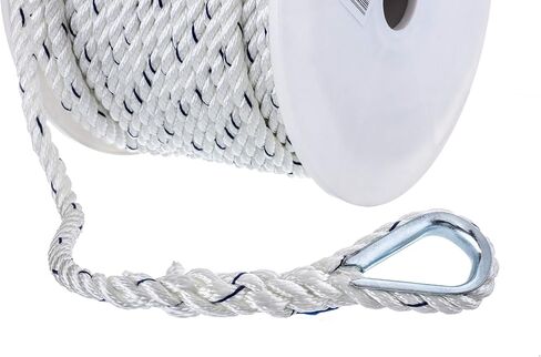 Seachoice Boat Anchor Line Rope, 3-Strand Twisted in Saudi Arabia