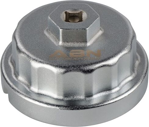 مفتاح فلتر زيت خرطوشة ABN 64 مم لـ 2.5-5.7 لتر 6-8 سيل، متوافق مع كامري، RAV4، تندرا، تويوتا، ليكسوس، والمزيد in Kuwait