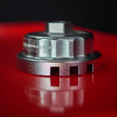 مفتاح فلتر زيت خرطوشة ABN 64 مم لـ 2.5-5.7 لتر 6-8 سيل، متوافق مع كامري، RAV4، تندرا، تويوتا، ليكسوس، والمزيد in Kuwait