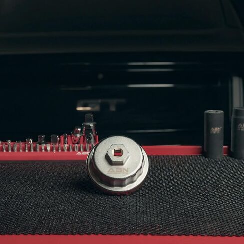 مفتاح فلتر زيت خرطوشة ABN 64 مم لـ 2.5-5.7 لتر 6-8 سيل، متوافق مع كامري، RAV4، تندرا، تويوتا، ليكسوس، والمزيد in Kuwait