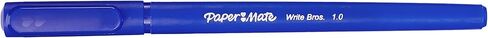Paper Mate Write Bros Ballpoint Pens, Medium Point (1.0mm), Blue, 12 Count (3311131) in Saudi Arabia