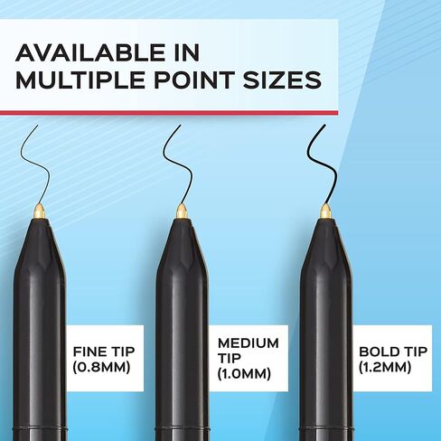 Paper Mate Write Bros Ballpoint Pens, Medium Point (1.0mm), Blue, 12 Count (3311131) in Saudi Arabia