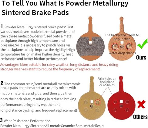 4 أزواج من وسادات فرامل الدراجة المعدنية الملبدة المتوافقة مع وسادات فرامل SRAM Avid bb5 لدراجات MTB E Bike Scooter وسادات فرامل قرصية بديلة مع 3 أدوات تركيب in Kuwait