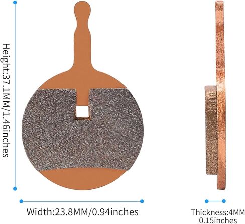 4 أزواج من وسادات فرامل الدراجة المعدنية الملبدة المتوافقة مع وسادات فرامل SRAM Avid bb5 لدراجات MTB E Bike Scooter وسادات فرامل قرصية بديلة مع 3 أدوات تركيب in Kuwait