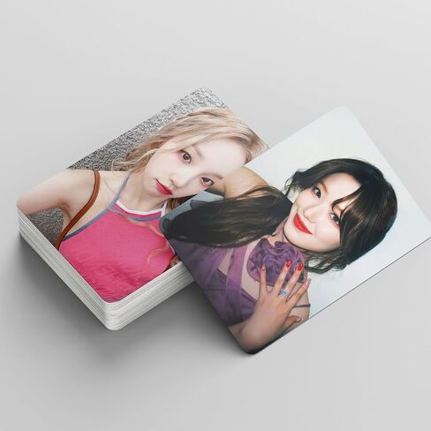 (G) I-DLE Photo Cards 55pcs (G) I-DLE I am freety Photo Cards KPOP GIDLE LOMO Cards GIDLE I FEEL Photocard Gift for Fans Daughter (G) I-DLE Merch in Saudi Arabia