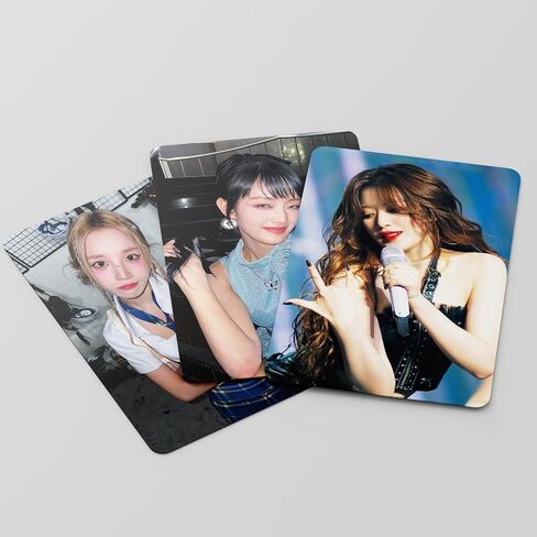 (G) I-DLE Photo Cards 55pcs (G) I-DLE I am freety Photo Cards KPOP GIDLE LOMO Cards GIDLE I FEEL Photocard Gift for Fans Daughter (G) I-DLE Merch in Saudi Arabia