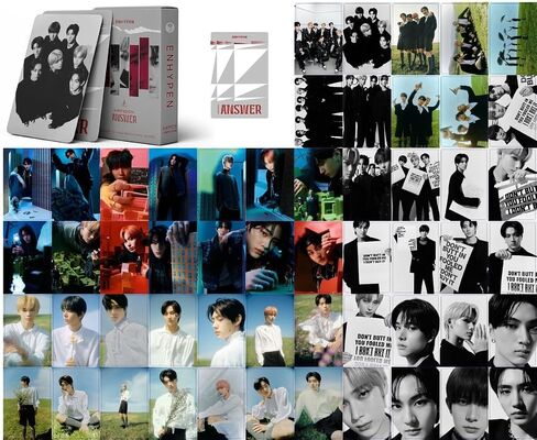55 قطعة من بطاقات الصور Enhypen أبعاد Enhypen: الإجابة على الألبوم الجديد بطاقات KPOP LOMO بطاقات الصور Enhypen بطاقات الصور Enhypen Merch in Saudi Arabia