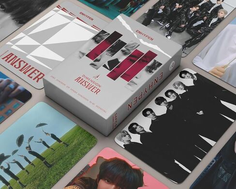 55 قطعة من بطاقات الصور Enhypen أبعاد Enhypen: الإجابة على الألبوم الجديد بطاقات KPOP LOMO بطاقات الصور Enhypen بطاقات الصور Enhypen Merch in Saudi Arabia
