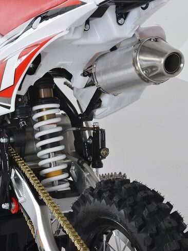 كاتم صوت فضي 39 ملم عادم عالي الأداء GPX/ T4 / X Power لدراجة نارية موتوكروس حفرة الدراجة الترابية in Kuwait