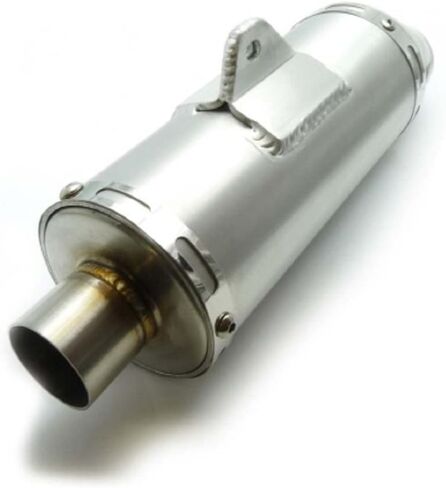 كاتم صوت فضي 39 ملم عادم عالي الأداء GPX/ T4 / X Power لدراجة نارية موتوكروس حفرة الدراجة الترابية in Kuwait