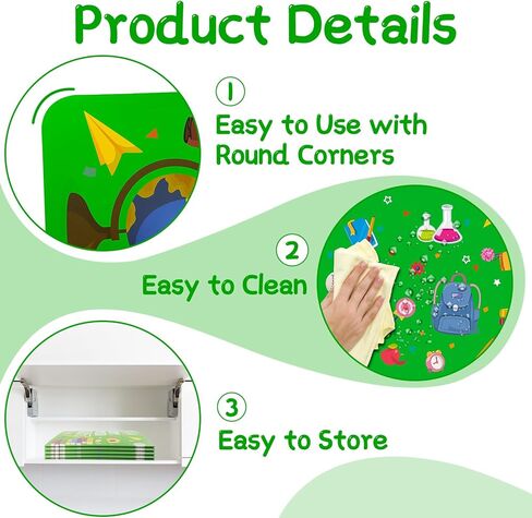 دروع الخصوصية لمكاتب الطلاب - 24 حزمة، مجلدات الخصوصية الملونة للفصول الدراسية للطلاب، ولوحات الخصوصية للاختبار وفواصل المكاتب (16 بوصة عرض × 12 بوصة ارتفاع × 13 بوصة عمق) in Kuwait