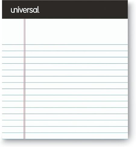 وسادات كتابة مسطرة ممتازة من Universal 56300، بيضاء، 5 × 8، قاعدة ضيقة، 50 ورقة، 6 وسادات in Kuwait