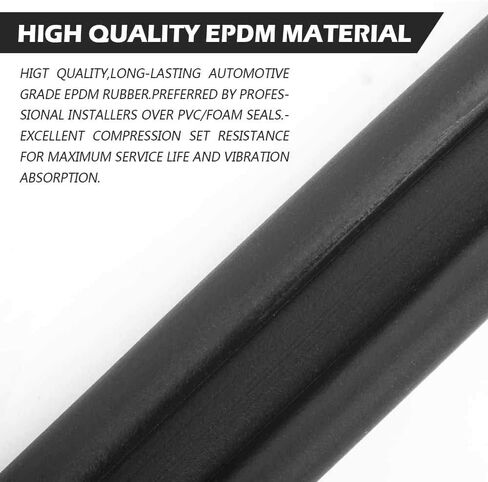 MYFAMIREA 24.5Ft Adhesive Tailgate Seal fits Pickups, Truck, Auto Car, Keep Kit Dust, Dirt and Moisture Out of Covered Truck Bed in Saudi Arabia