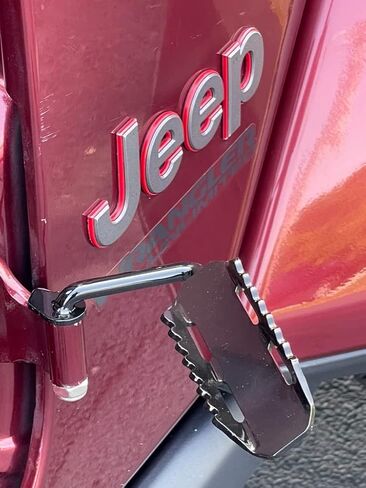 مجموعة Northland Offroad® مكونة من أوتاد قدمين للاستمتاع بالأبواب في باب JK أو JL أو JT 2. زاوية مريحة. (أسود) in Kuwait