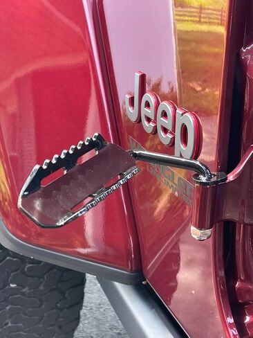 مجموعة Northland Offroad® مكونة من أوتاد قدمين للاستمتاع بالأبواب في باب JK أو JL أو JT 2. زاوية مريحة. (أسود) in Kuwait