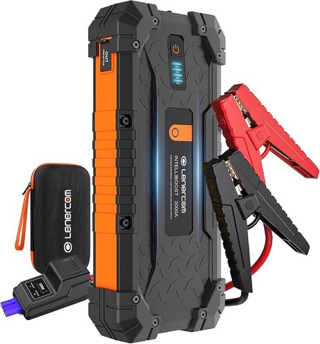 Jump Starter,3000A 24000mAh Portable Car Jump Starter Battery Pack for up to 10.0L Gas and 8.0L Diesel Engine,12V Battery Booster Pack Jump Box with USB Quick Charge 3.0 & DC 15V Ports in Saudi Arabia