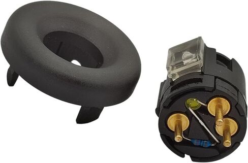 Amrxuts F2UZ-7A214-CA طقم أزرار Overdrive (زر ناقل الحركة الزائد وإطار الغطاء) لـ Ford F150 F250 F350 F450 Bronco Expedition for Lincoln Navigator Blackwood 49299 F2UZ7A214CA in Saudi Arabia