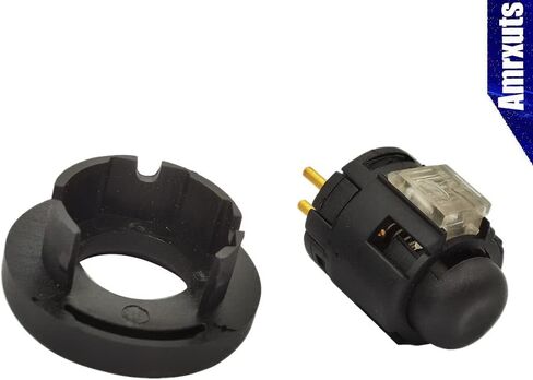 Amrxuts F2UZ-7A214-CA طقم أزرار Overdrive (زر ناقل الحركة الزائد وإطار الغطاء) لـ Ford F150 F250 F350 F450 Bronco Expedition for Lincoln Navigator Blackwood 49299 F2UZ7A214CA in Saudi Arabia