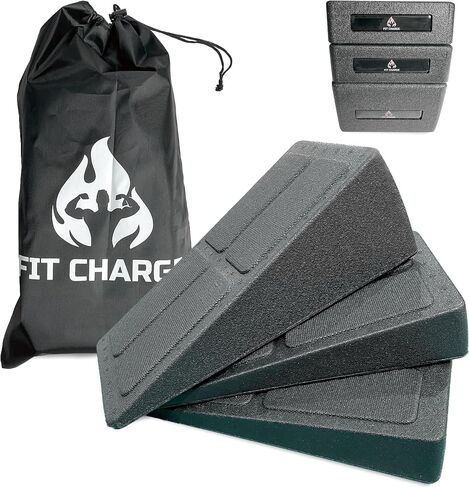 | Slant Board Calf Stretcher and Squat Wedge,squat stand, Weight Machines, stretching equipment, calf stretcher slant board, deadlift platform-Perfect for Home Gym! in Saudi Arabia