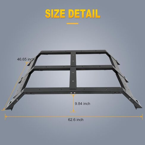 OCPTY Truck Bed Rack for Toyota Tacoma 2005 2006 2007 2008 2009-2021 Pickup Truck Ladder Rack Overland Bed Rack in Saudi Arabia
