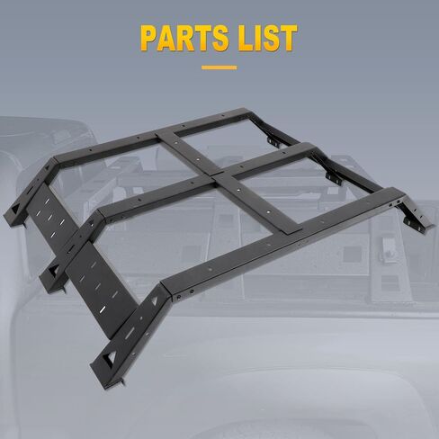 OCPTY Truck Bed Rack for Toyota Tacoma 2005 2006 2007 2008 2009-2021 Pickup Truck Ladder Rack Overland Bed Rack in Saudi Arabia