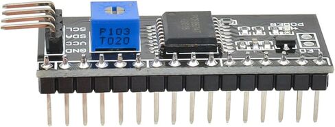 4 قطعة PCF8574T I2C IIC وحدة تحويل لوحة التوسع دعم 1602LCD 2004LCD عرض محول أسود (الدوائر المتكاملة) in Kuwait