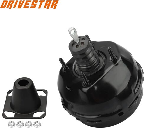 DRIVESTAR 54-71243 معزز فرامل التفريغ بدون أسطوانة رئيسية، من أجل Chevy Malibu/El Camino/Monte Carlo، من أجل Oldsmobile Cutlass Cruiser/Cutlass Calais، من أجل Pontiac Bonneville/Grand Prix، من أجل Regal in Saudi Arabia
