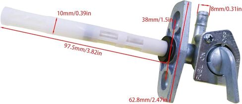 CRF50 المكربن ​​وصمام الوقود، متوافق يناسب Hon-da Crf50 Xr50 Z50 Crf Xr 50 Z50R، صمام الوقود OEM # 16950-GCF-671 in Kuwait