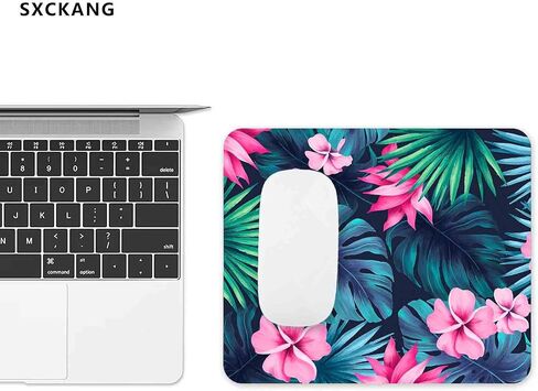 Boho Mouse Pad, Snake Witch Mouse Mat, Women Girls Mousepad, Moon Phases Computer PC Laptop Small Cute Mouse Pads for School Office Home, 9.5x7.9 inch in Saudi Arabia