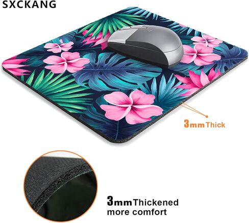 Boho Mouse Pad, Snake Witch Mouse Mat, Women Girls Mousepad, Moon Phases Computer PC Laptop Small Cute Mouse Pads for School Office Home, 9.5x7.9 inch in Saudi Arabia