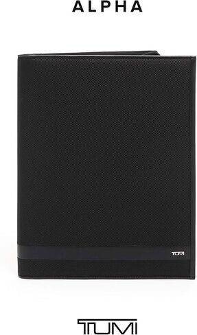 TUMI - Alpha Zip-Around Letter Pad Journal Notebook for Men - Black [Unknown Binding] in Saudi Arabia