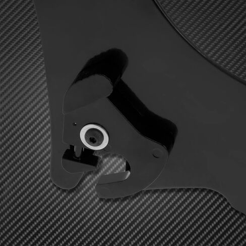 مسند ظهر للركاب قابل للفصل للدراجة النارية مع وسادة وسادة مناسبة لدراجة Harley Touring Road King Street Glide Electra Glide Road Glide FLHR FLHX FLHT FLTR 2009-2023 (كروم، 22 بوصة) in Kuwait