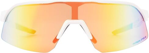 Rawlings Men's Rise Shield Sunglasses, Shiny White, 142 mm in Saudi Arabia
