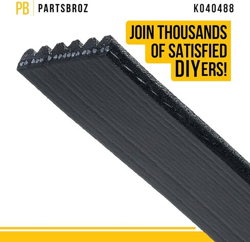 حزام محرك سيربنتين K040420 Micro-V - متوافق مع Gates Continental Bando ACDelco Masterpro Goodyear - يستبدل 141-1453، 146-041070، 14-0678-6، K4204، JK4-426، 4K420، 205059، 420K4، 4PVK1065 in Saudi Arabia