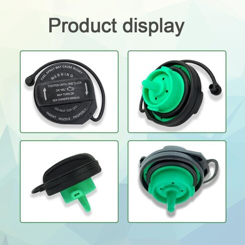 Gas Cap, Fuel Cap, Fuel Tank Cap Replacement OEM # 5C0201550T 5Q0201550L, Gas Cap Cover Car Accessories Compatible with VW Jetta GTI Golf Tiguanand Audi A4 A5 A8 S4 S5 S8 Q5 RS5 SQ5 in Saudi Arabia