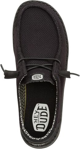 Hey Dude Wendy Stretch Sox Navy مقاس 10، أحذية نسائية، أحذية بدون كعب للسيدات، مريحة وخفيفة الوزن in Kuwait